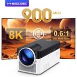 PROJEKTOR Magcubic HY450 Android WIFI LED BT 4K 8K 900 ANSI