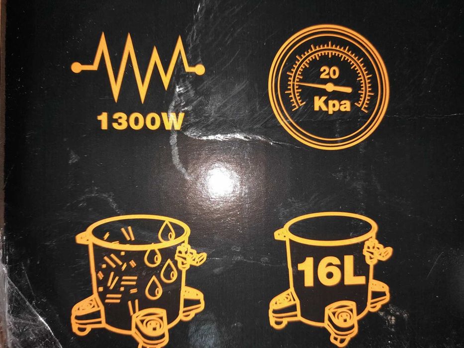Odkurzacz przemysłowy TITAN 1300W + worek 2024 kompletna