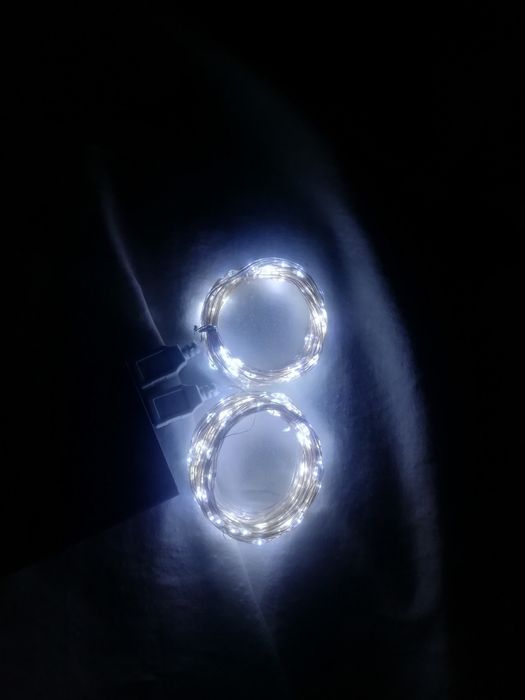 Светодиодная гирлянда с USB/ штора