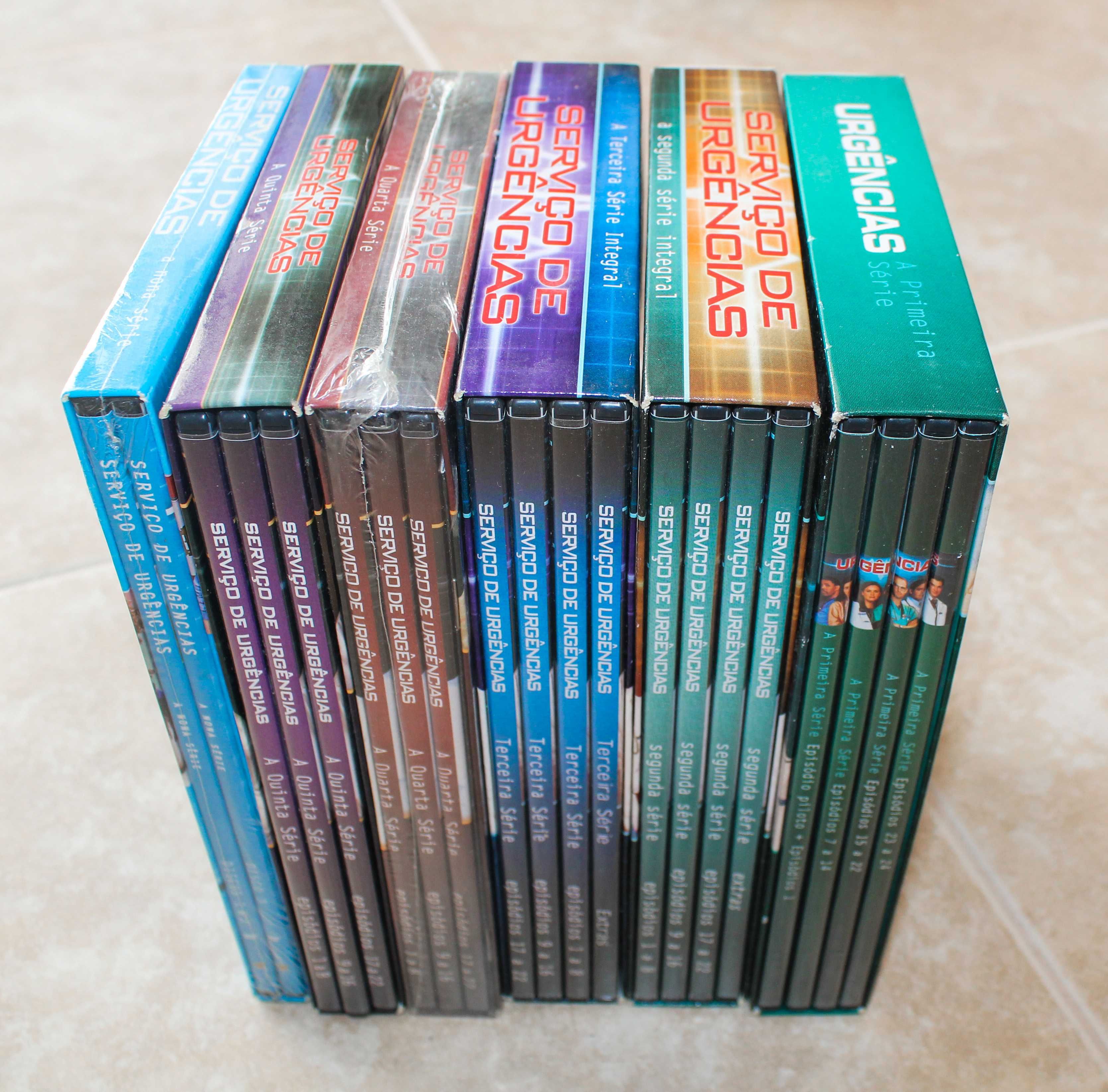 Série DVD Serviço de Urgências (IR legendas) Séries 1,2,3,4,9 200»»69€