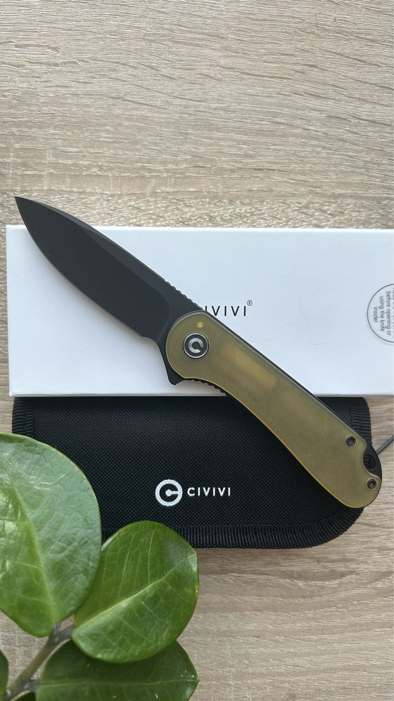 Civivi elementum ultem black spyderco benchmade