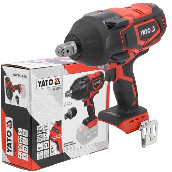 Klucz Udarowy Bezszczotkowy Aku 18v 3/4'' 1/2'' 2000nm Bez Akumulatora