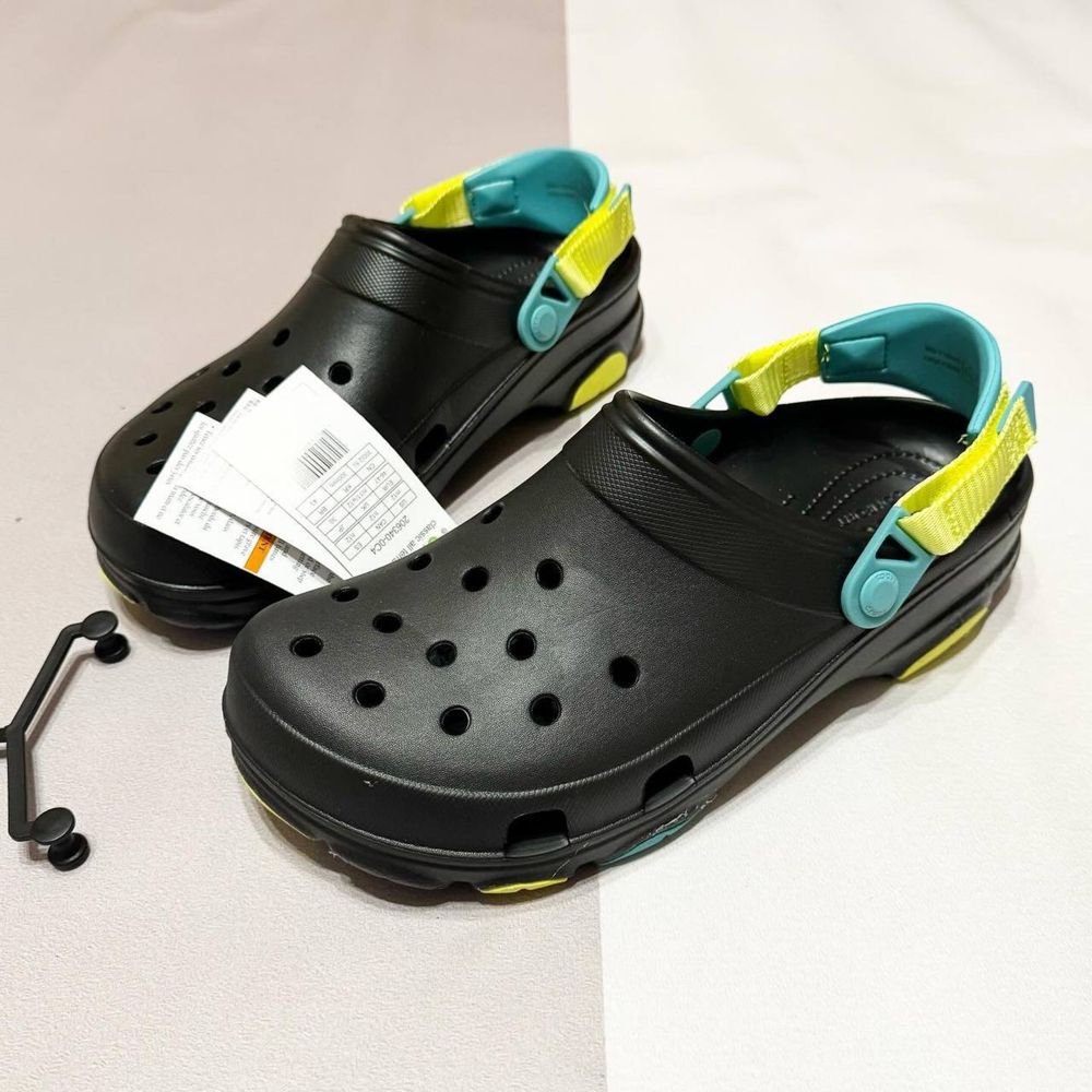 ОРИГІНАЛ Crocs All-Terrain всі розміри! 42 Чорні крокси, сірі крокси