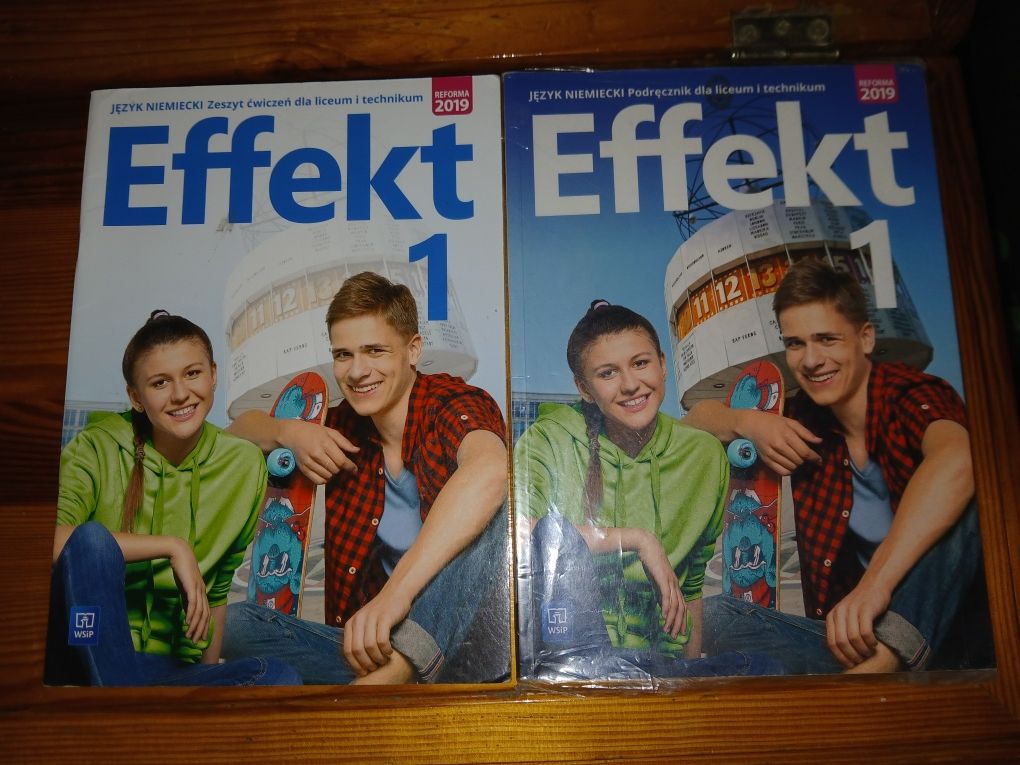 Effekt 1 podręcznik i zeszyt ćwiczeń WSiP