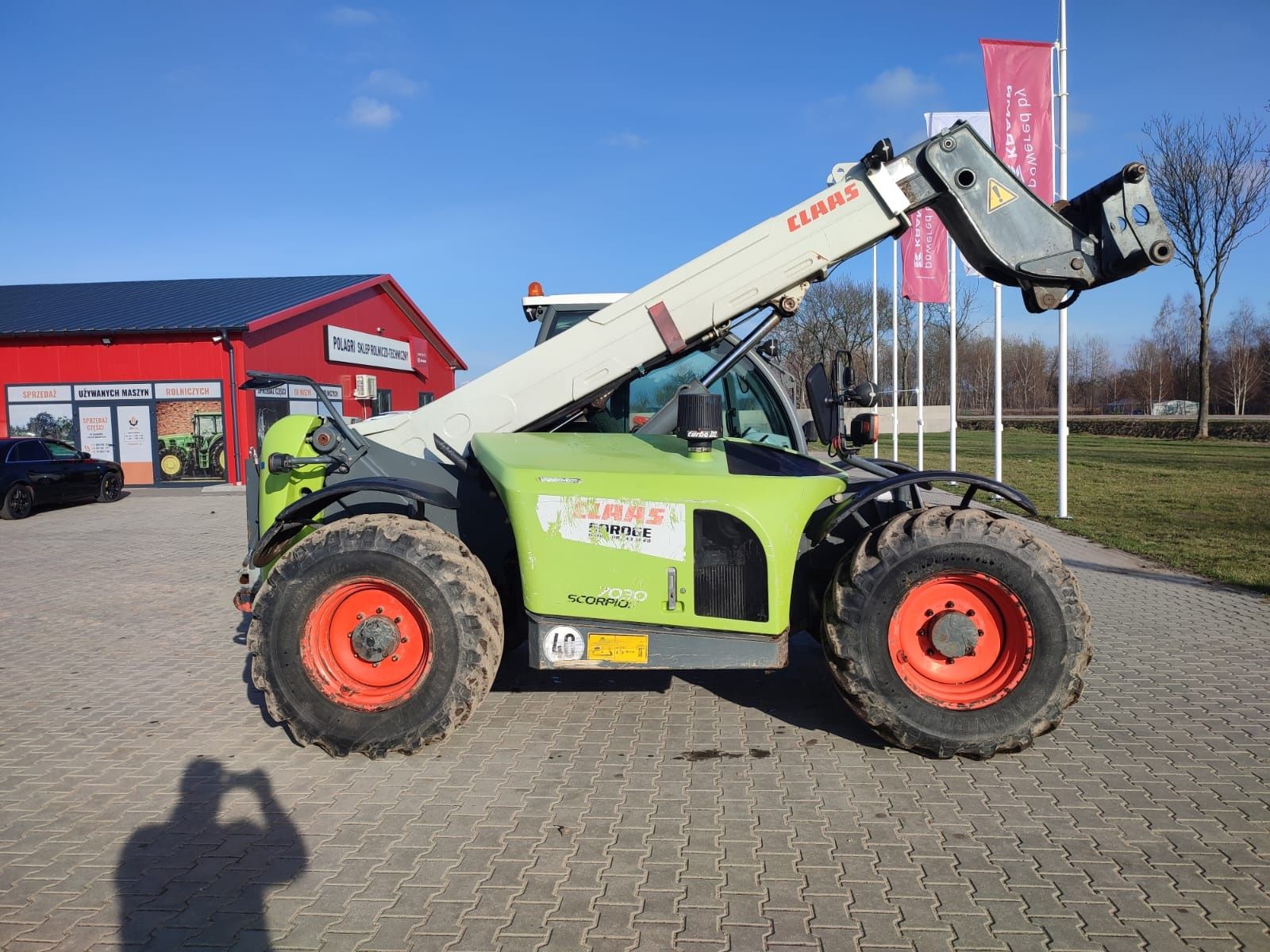 Ładowarka teleskopowa Claas Scorpion 7030 ,2012 rok