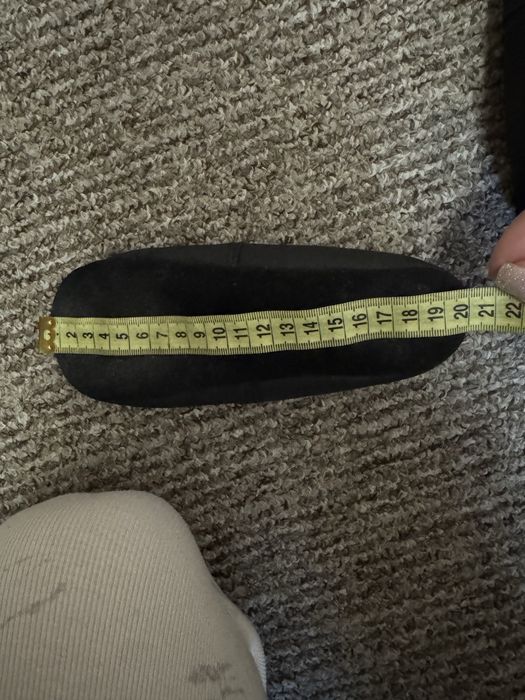 Чешки черные 20см