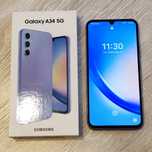 Smartfon Samsung Galaxy A34 5G 128GB Fioletowy