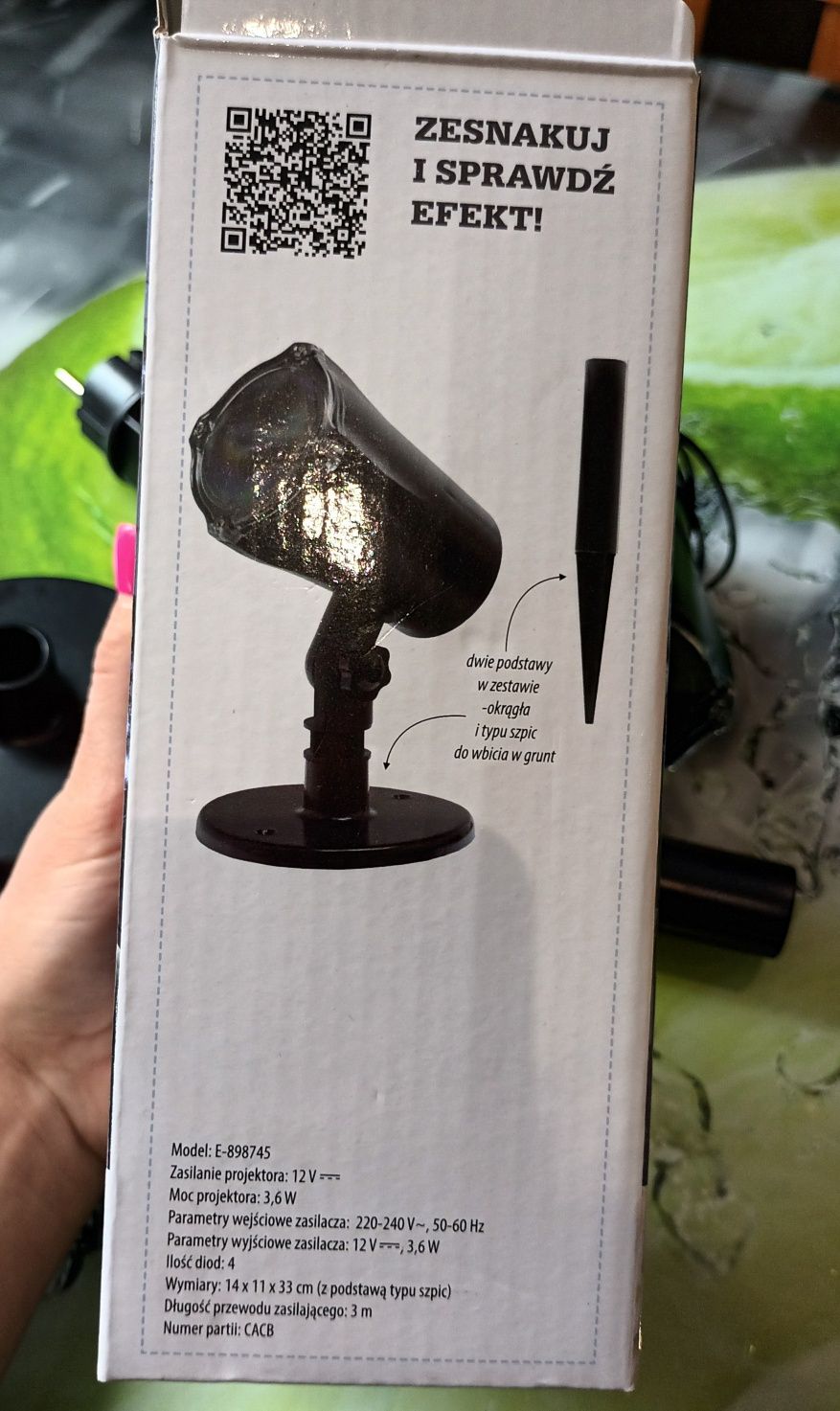 Projektor świetlny Led Nowy!