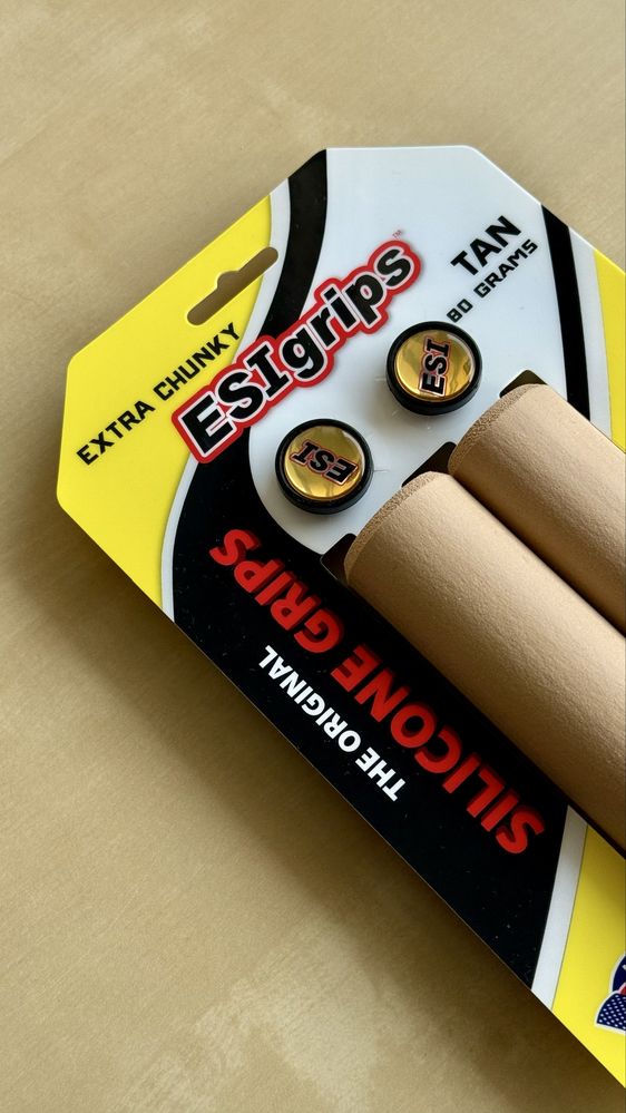 Punhos ESIgrips Extra Chunky Castanho