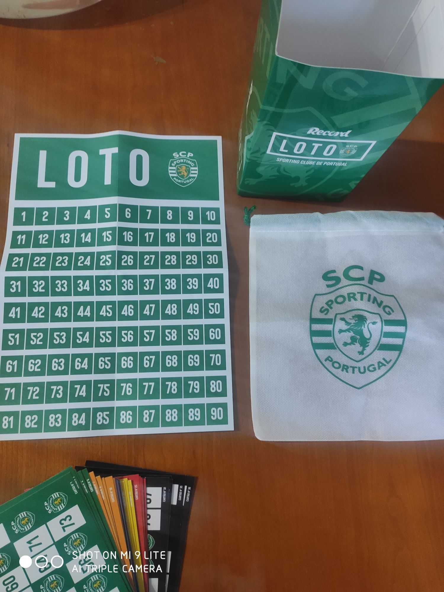 Bingo ou Loto  do Sporting