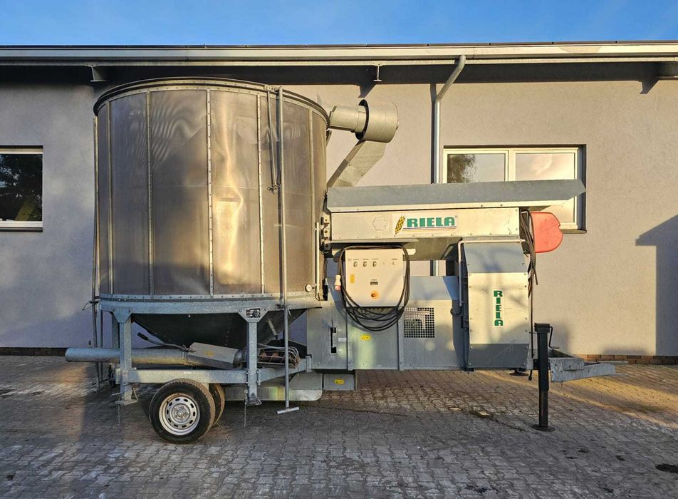 RIELA GTR1500 Jak Nowa 823H 15m3 Cena Brutto Suszarnia Przewoźna Zboża