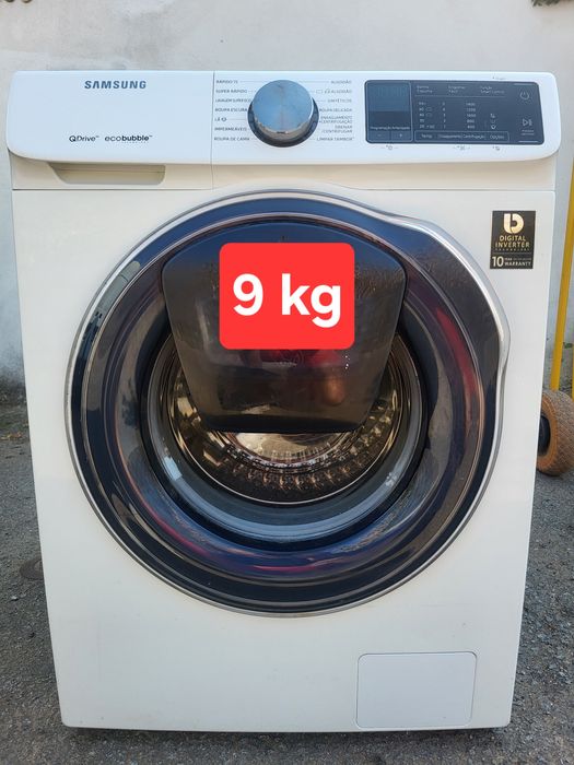 Máquina de lavar roupa Samsung Qdrive de 9 kg com entrega e garantia