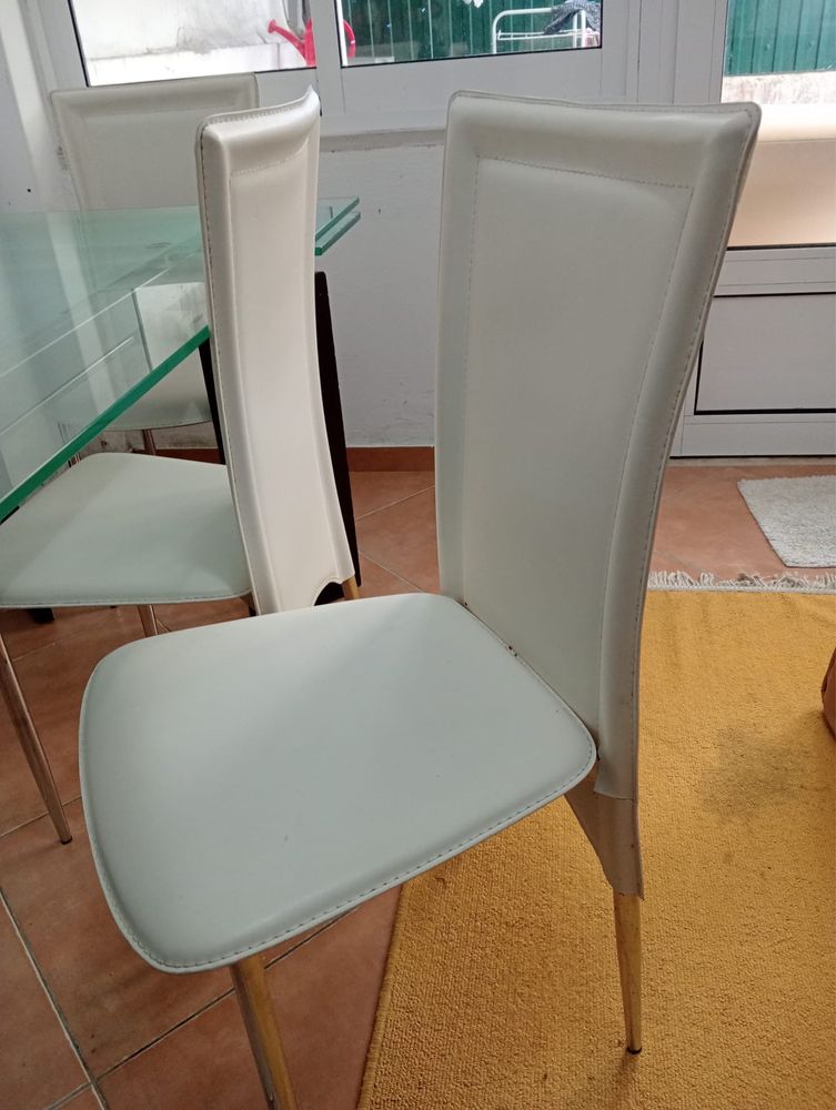 Mesa de blindex como nova