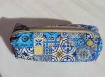 Estojo da Ambar padrão azulejo