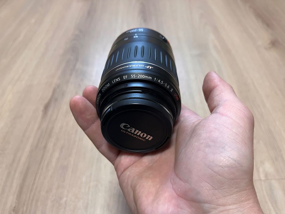 Об’єктив Canon EF 55-200mm USM | 4.5-5.6 | Телезум | AF