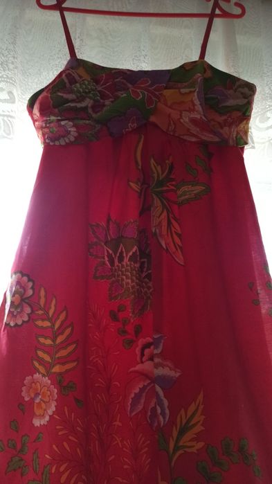 Платье летнее нарядное, индийский хлопок