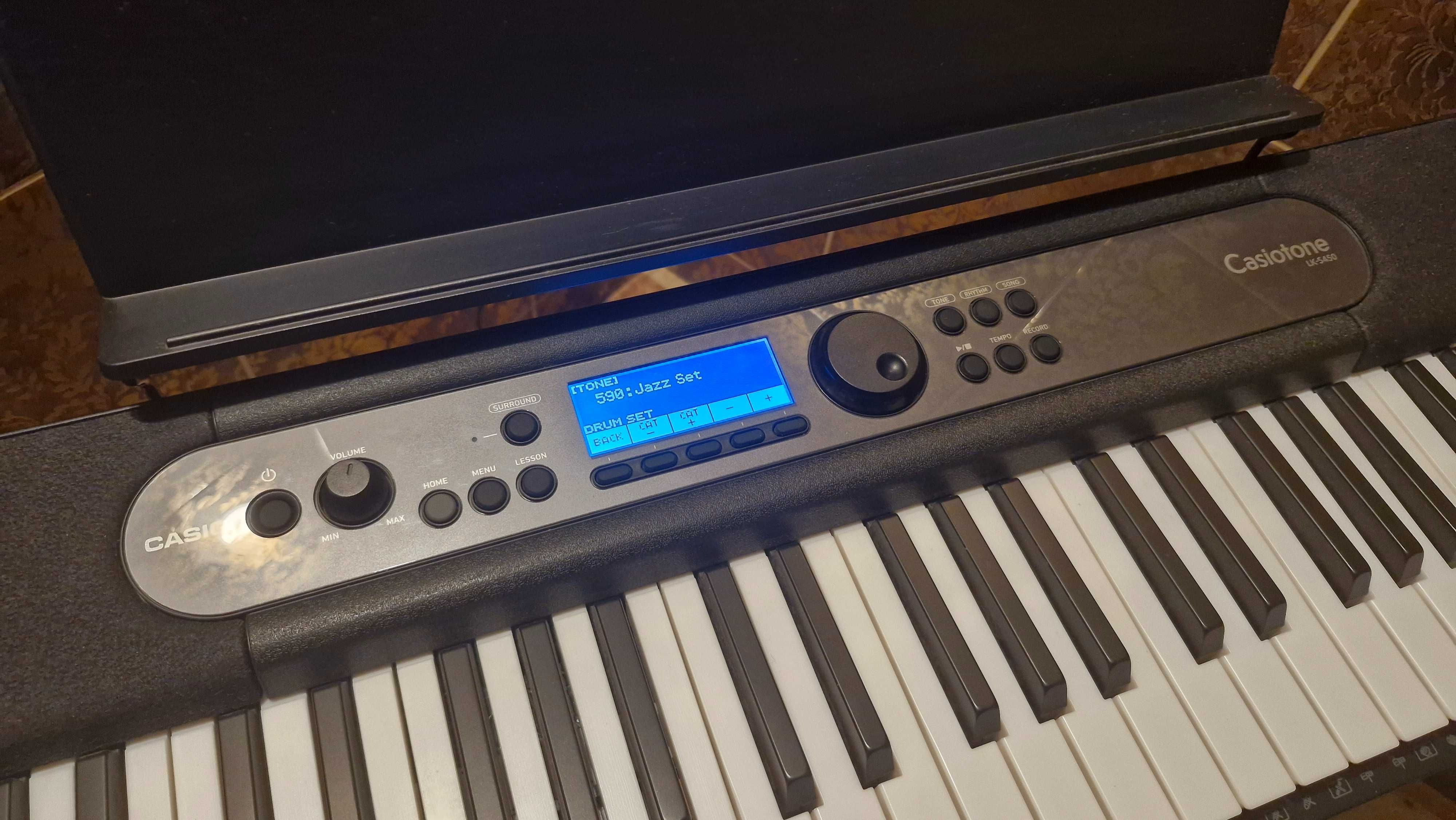 Casio LK-S450 cyfrowy keyboard do nauki gry