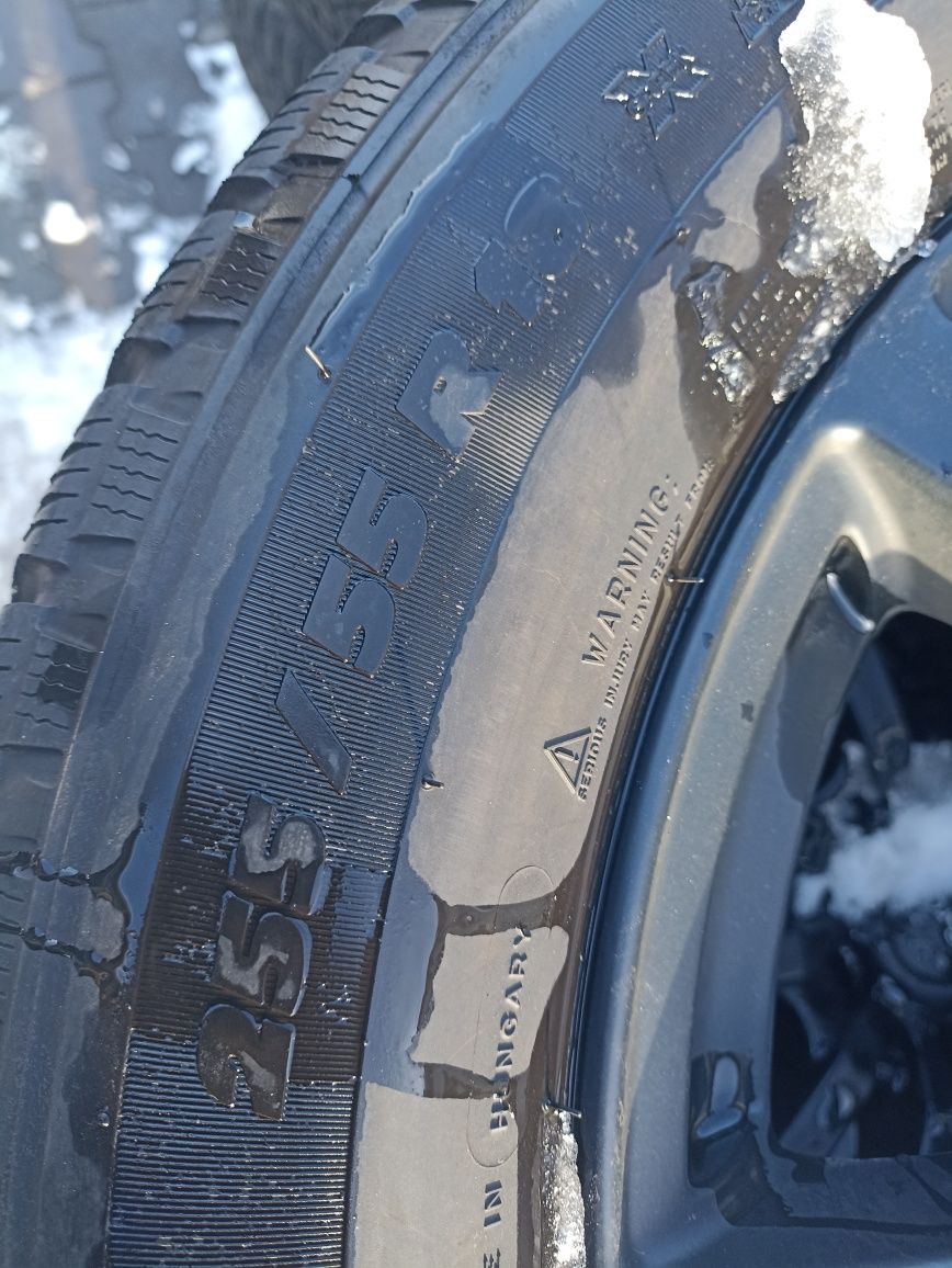 Koła aluminiowe zimowe 5x130 255/55/18 Michelin audi VW