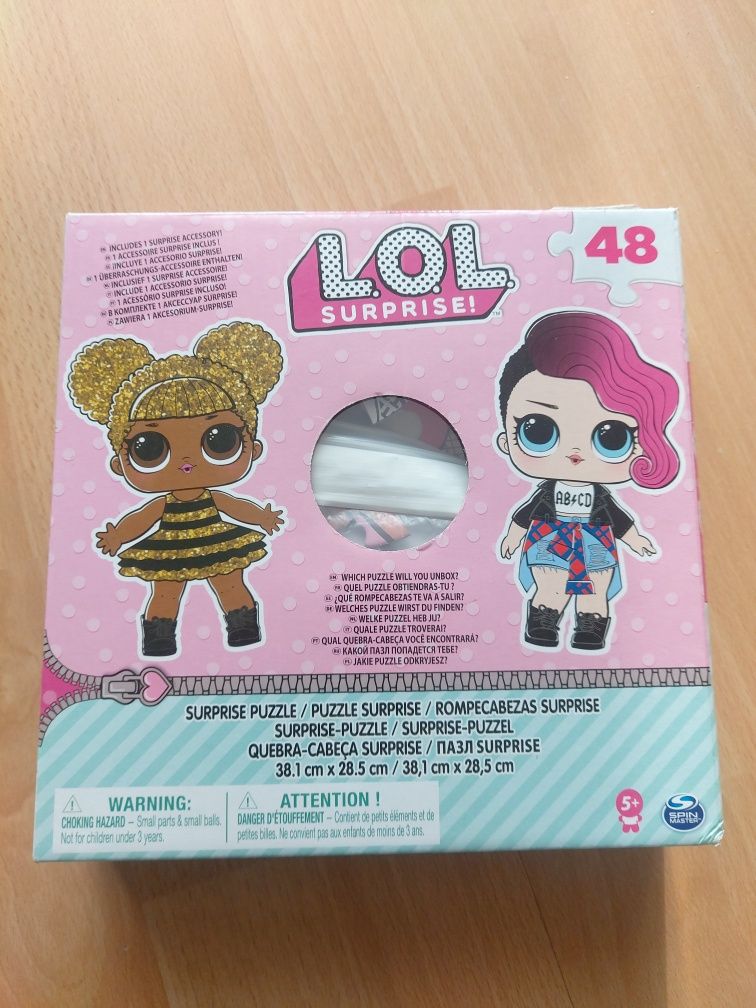 LOL puzzle 5+ dla dziewczynki 48 części