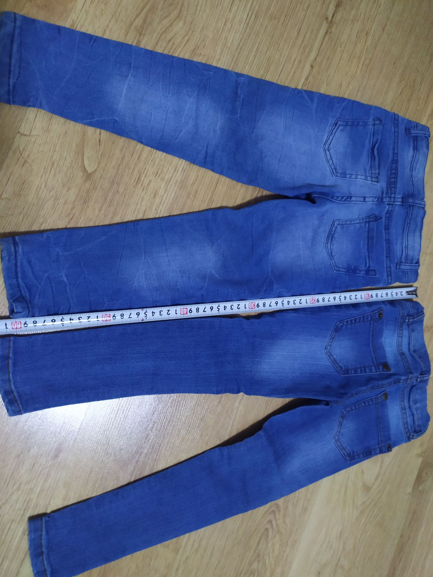 Spodnie Jeansy 110 2 szt