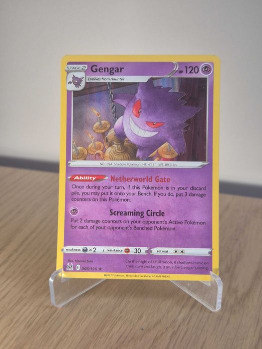 Karta Pokemon TCG: Gengar (LOR 066)