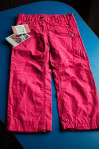 Нові яскраво-рожеві штани на дівчинку 98 р.
