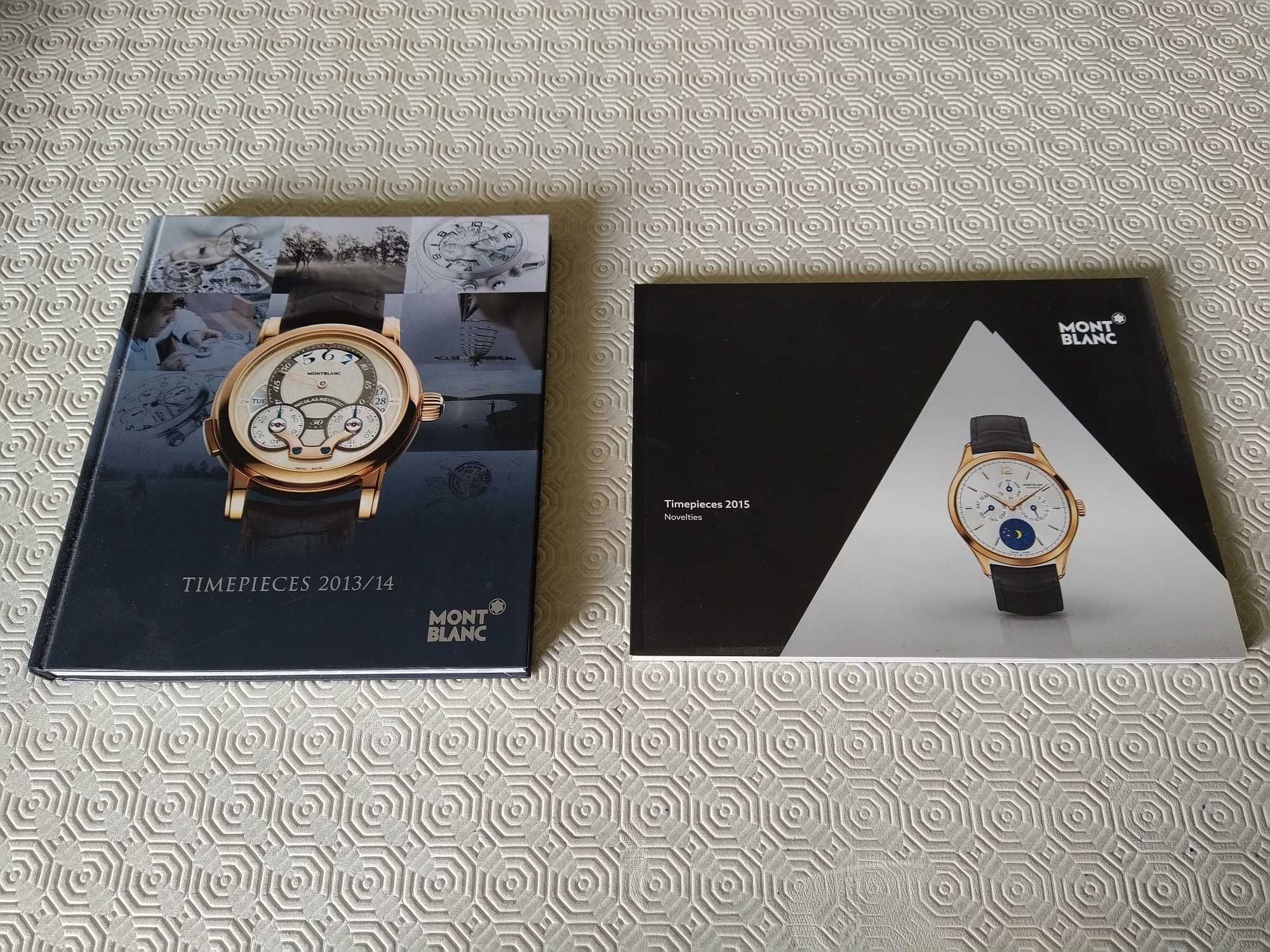 Livros Montblanc Timepieces Edições 2013/4 e Edição 2015