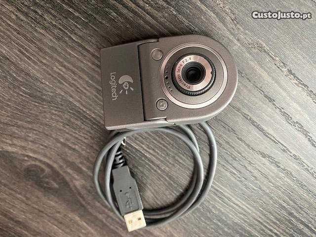 Webcam Logitech como novo