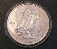 Srebrna moneta 10 zł 2000r. Jan II Kazimierz - półpostać