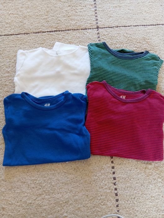 Lote de Roupas de Menino (Tamanho 3-6 meses) - Total 52 peças