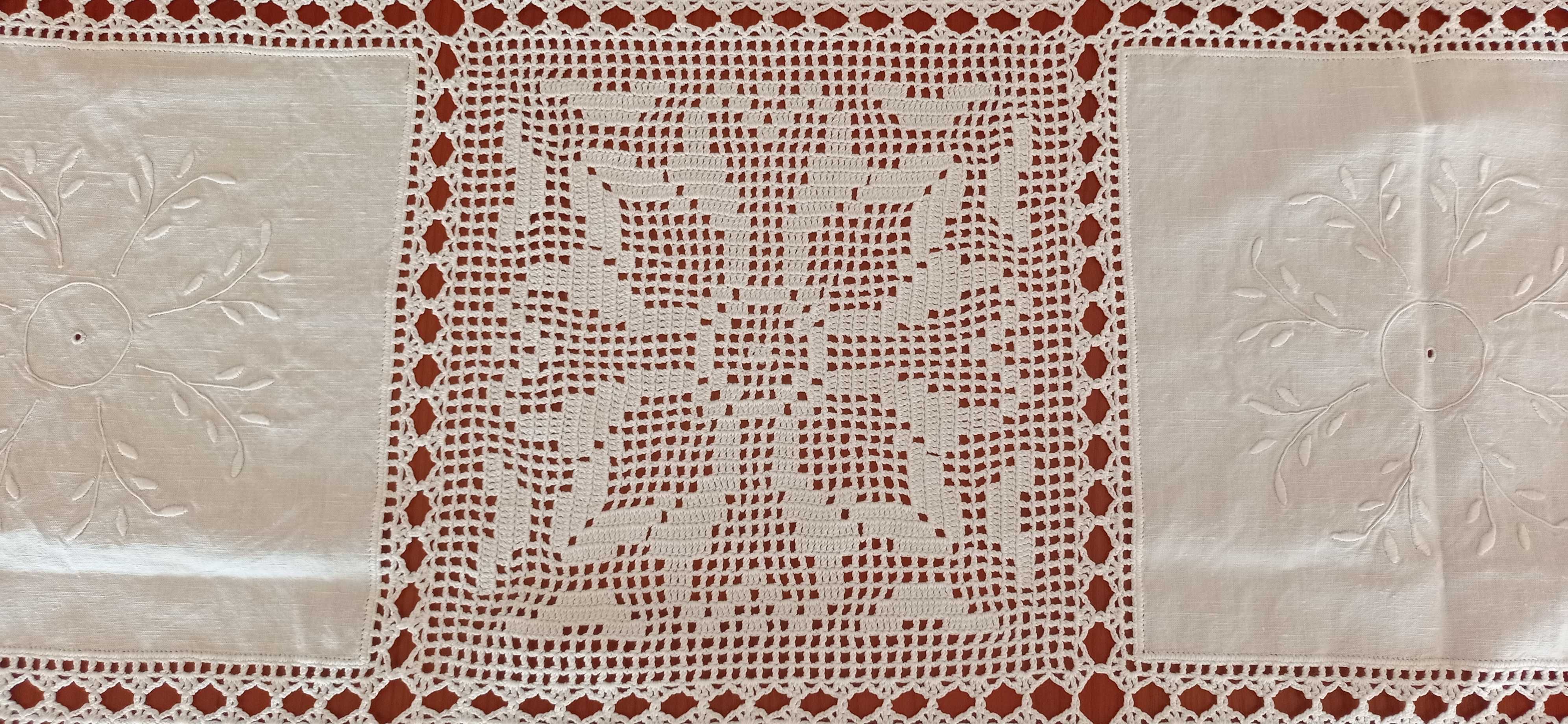 Toalha de renda (crochet)