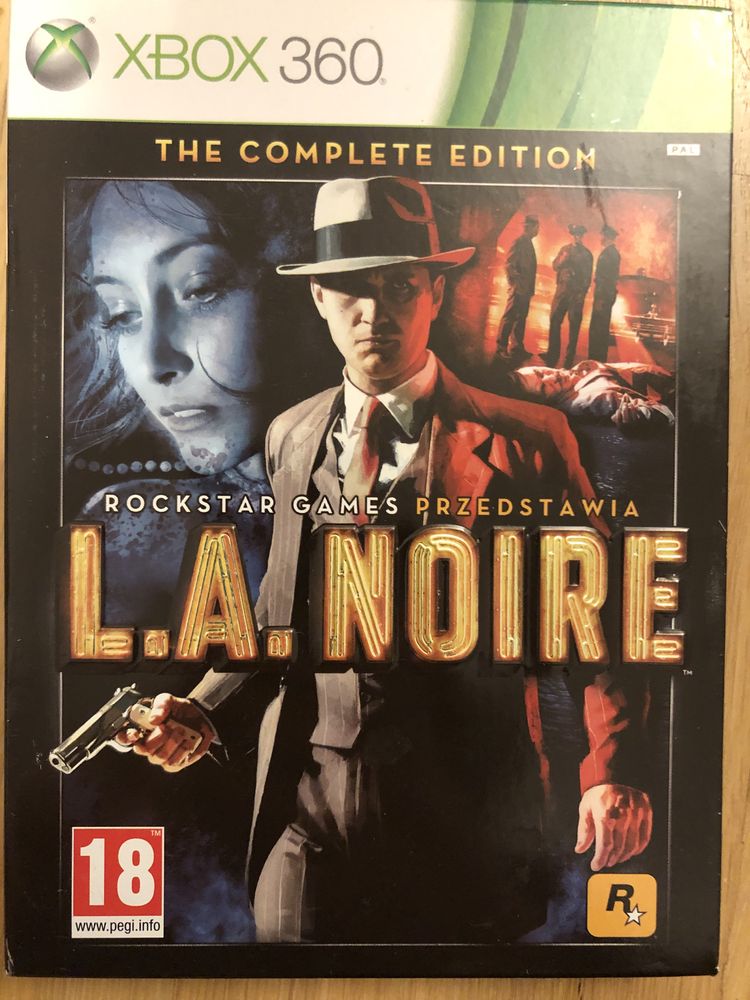 La Noire Complete Edition wszystkie dodatki. XBox 360.