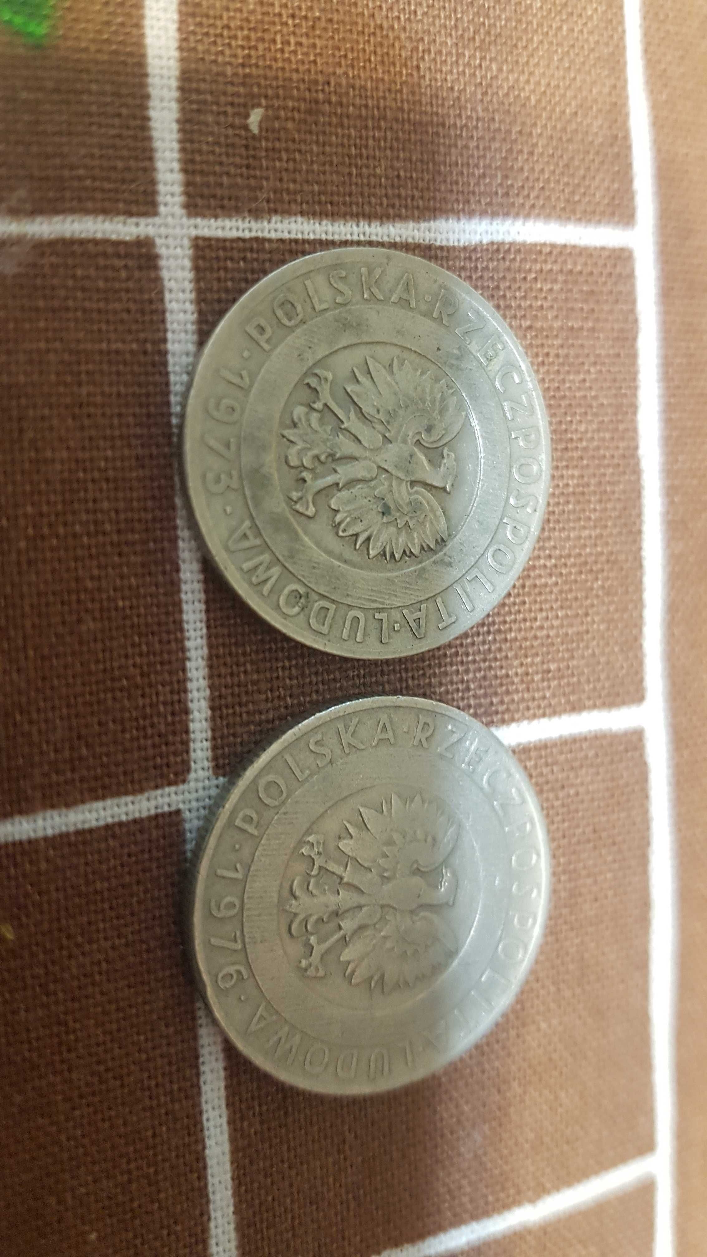 Monety 20zł 1973 i 1976 r.