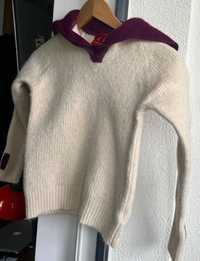 Wełniany sweter dziewczęcy Ulvang 134