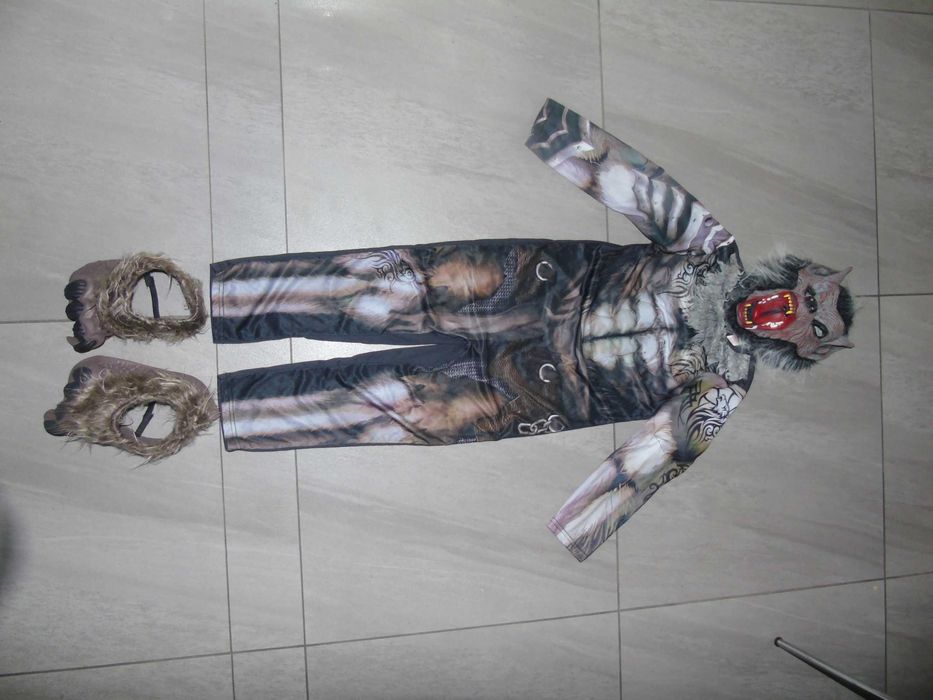 Strój Wilkołaka Wilk 7-8 lat