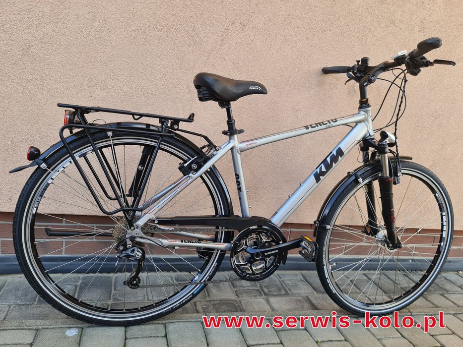 Rower męski trekkingowy KTM VENTO koła 28 SHIMANO SLX okazja aluminium