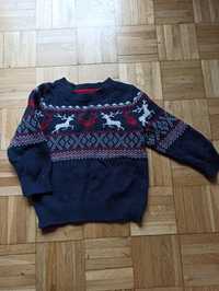 Sweter H&M 92 Boże Narodzenie renifery
