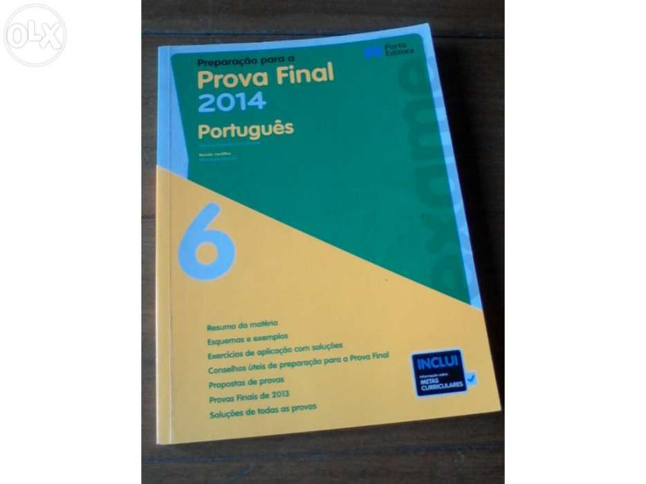 Portugues prova final 6º ano