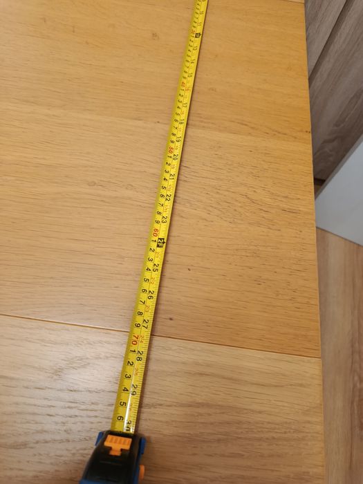 IKEA Stół Drewniany Naturalny Rozkładany 90x50 cm