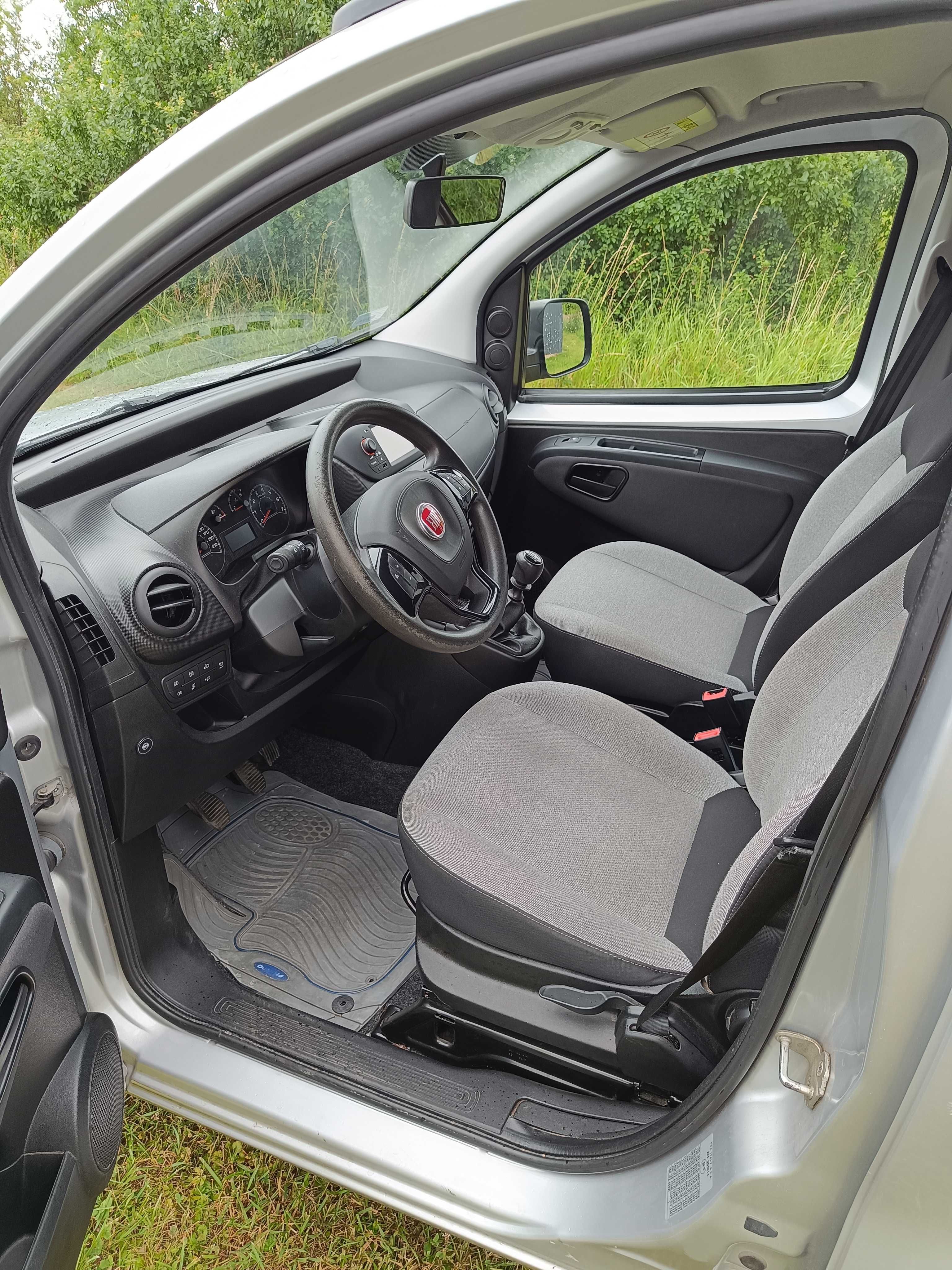 Fiat Qubo 1.4 LPG, Webasto, 65 tys. rejestracja 2017, bezwypadkowy
