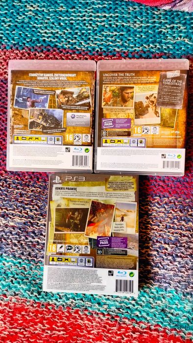 Uncharted 2 i 3 / PS3 / PlayStation 3