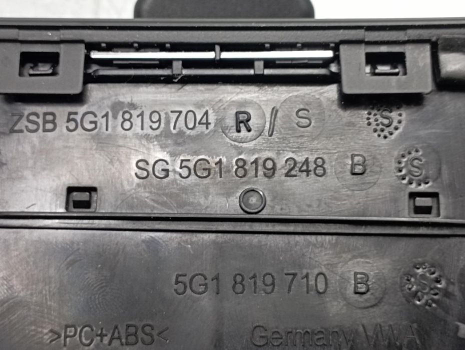 Comportas da chauffage / sofagem VOLKSWAGEN Golf VII (5G1, BQ1, BE1, B