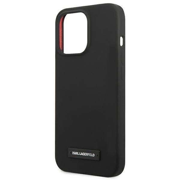 Etui na iPhone 13 Pro / 13 - Karl Lagerfeld Silicone Czarny