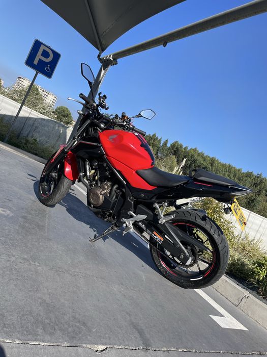 Honda CB500f 2018 matricula inglesa