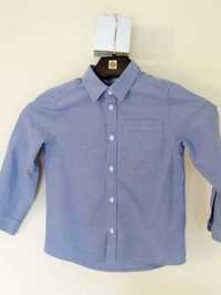 Koszula chłopięca  niebieska H&M 110 cm.