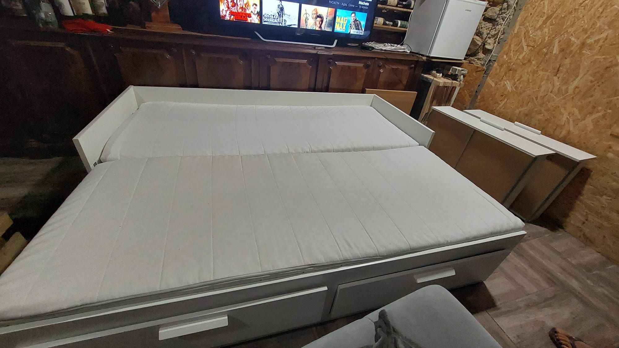 Cama solteiro/casal