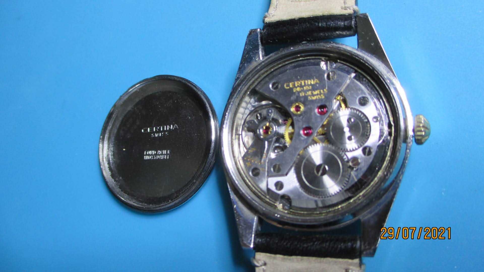 коллекционные швейцарские Certina Calendar (механика) часы как omega