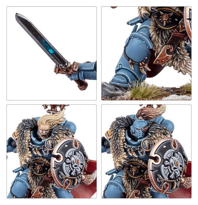Wolf Guard Battle Leader - Space Wolves