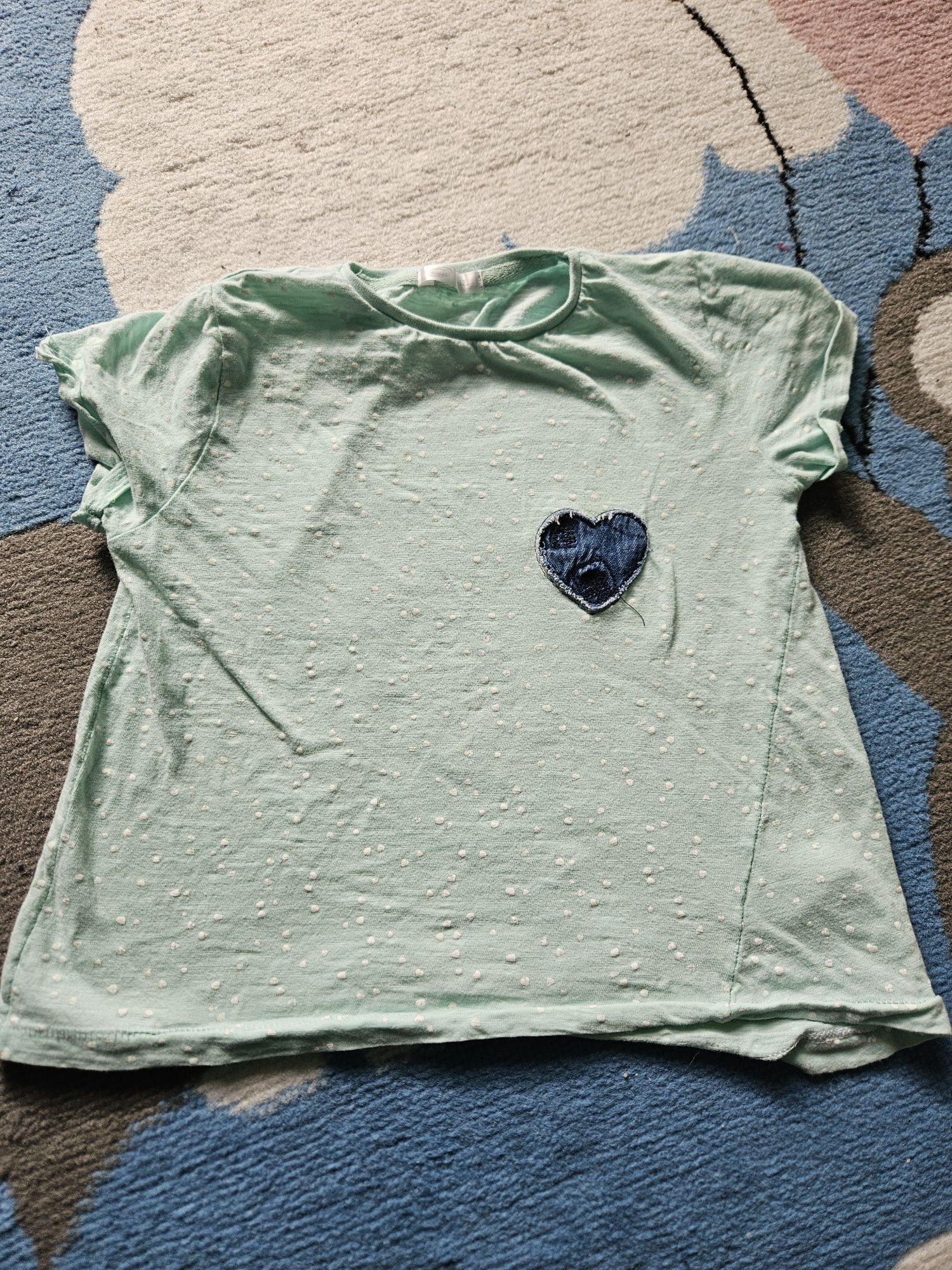 Koszulka dla dziewczynki pepco 122 cm