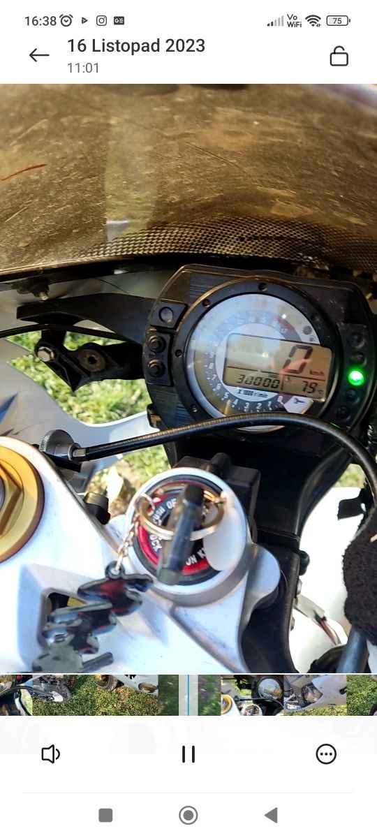 Kawasaki zx6r 636 licznik zegar 2005